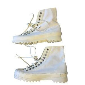 NWOB Superga ALPINA EMILY RATAJKOWSKI, White, 39